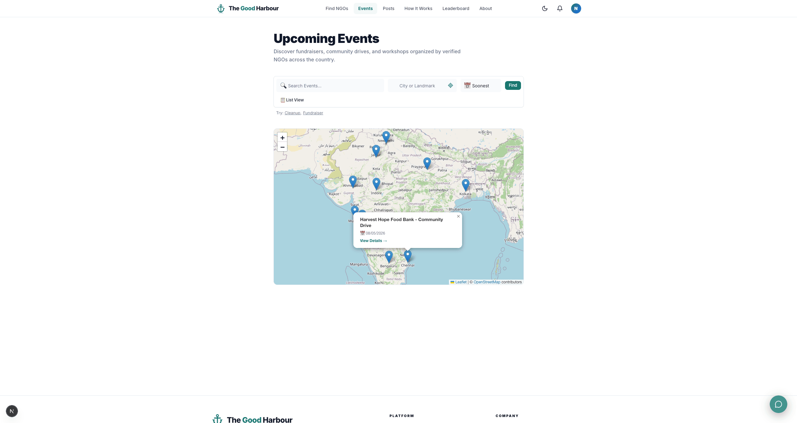 Local Event Discovery
